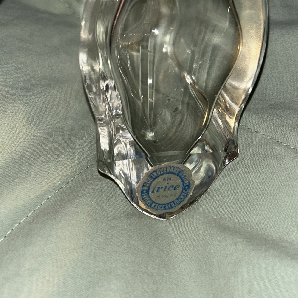 US zone Germany glass perfume bottle with necklace - Picture 5 of 8